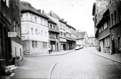 Stadtarchiv Weimar, 60 10-5/18, Blick in die Jakobstraße , 1975