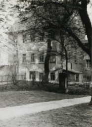 Stadtarchiv Weimar, 60 10-5/18, Blick auf die Rückfront Jakobstraße 35, ohne Datum