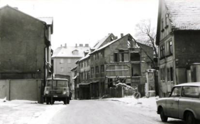 Stadtarchiv Weimar, 60 10-5/18, Blick in die Jakobstraße, 1984