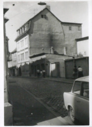 Stadtarchiv Weimar, 60 10-5/18, Blick in die Jakobstraße, 1984