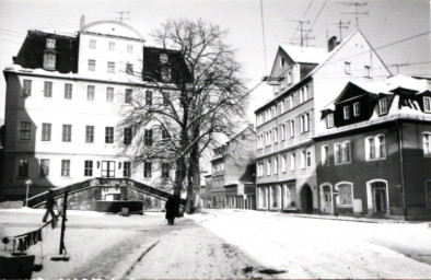 Stadtarchiv Weimar, 60 10-5/18, Blick in die Jakobstraße, 1987