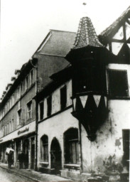 Stadtarchiv Weimar, 60 10-5/18, Blick in die Jakobstraße , um 1960