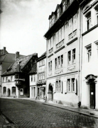 Stadtarchiv Weimar, 60 10-5/18, Blick in die Jakobstraße , vor 1945