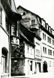 Stadtarchiv Weimar, 60 10-5/18, Blick auf die Jakobstraße 14-10, ohne Datum