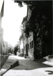 Stadtarchiv Weimar, 60 10-5/19, Blick in die Grosse Kirchgasse , 1989