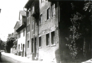 Stadtarchiv Weimar, 60 10-5/19, Blick in die Große Kirchgasse , 1989