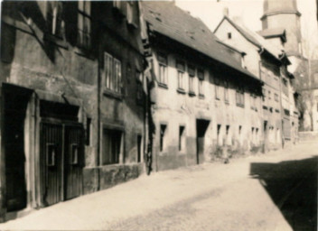 Stadtarchiv Weimar, 60 10-5/19, Blick in die Kleine Kirchgasse , 1976