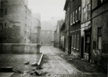 Stadtarchiv Weimar, 60 10-5/19, Blick in die Kleine Kirchgasse , 1976