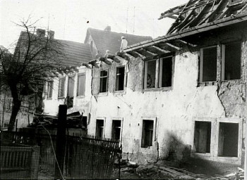 Stadtarchiv Weimar, 60 10-5/19, Abriss Kleine Kirchgasse 3-7, ohne Datum