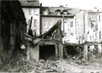 Stadtarchiv Weimar, 60 10-5/19, Blick in die Kleine Kirchgasse, ohne Datum