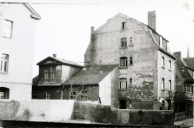 Stadtarchiv Weimar, 60 10-5/19, Blick in die Kleine Kirchgasse, ohne Datum