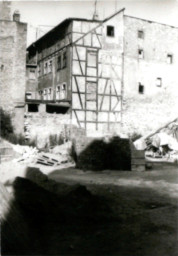 Stadtarchiv Weimar, 60 10-5/19, Blick in die Kleine Kirchgasse, 1986