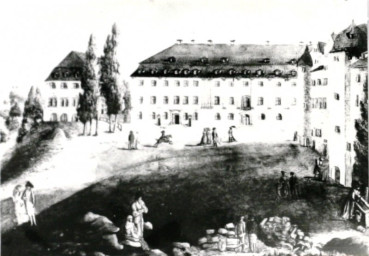 Stadtarchiv Weimar, 60 10-5/2, Blick auf den Fürstenplatz, um 1790