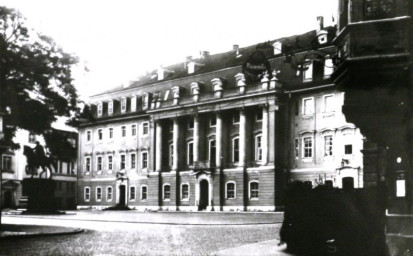 Stadtarchiv Weimar, 60 10-5/2, Blick auf den Fürstenplatz, ohne Datum