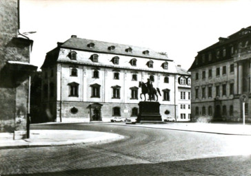 Stadtarchiv Weimar, 60 10-5/2, Blick auf den Fürstenplatz, nach 1955