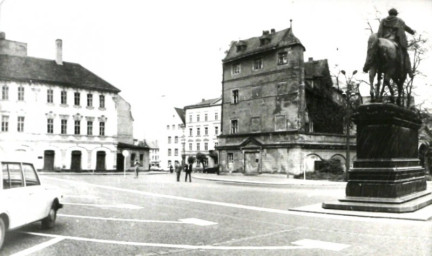 Stadtarchiv Weimar, 60 10-5/2, Blick auf den Platz der Demokratie, wohl 1980