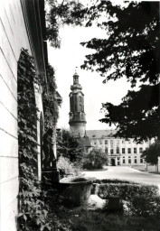 Stadtarchiv Weimar, 60 10-5/2, Blick auf den Ildefonsobrunnen, ohne Datum