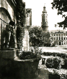 Stadtarchiv Weimar, 60 10-5/2, Blick auf den Ildefonsobrunnen, ohne Datum