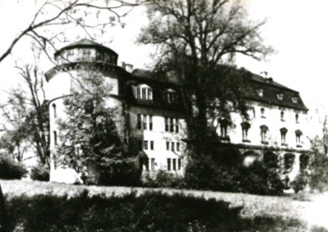 Stadtarchiv Weimar, 60 10-5/2, Blick auf die Thüringische Landesbibliothek, ohne Datum