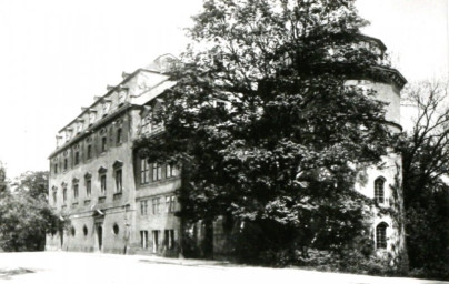 Stadtarchiv Weimar, 60 10-5/2, Blick zur Zentralbibliothek der Deutschen Klassik, ohne Datum