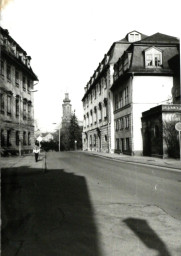 Stadtarchiv Weimar, 60 10-5/2, Blick von der Ackerwand zum Platz der Demokratie, ohne Datum