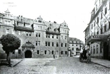 Stadtarchiv Weimar, 60 10-5/2, Blick zum Roten Schloss, ohne Datum