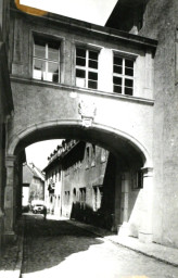 Stadtarchiv Weimar, 60 10-5/2, Blick in die Kollegiengasse, vor 1945