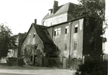 Stadtarchiv Weimar, 60 10-5/20, Am Jakobskirchhof 8, 10 und 12 von rechts nach links, 1970