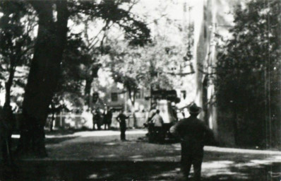 Stadtarchiv Weimar, 60 10-5/20, Blick auf den Jakobskirchhof/ Jakobskirche, 1930