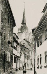 Stadtarchiv Weimar, 60 10-5/20, Blick in die Friedensgasse, ohne Datum