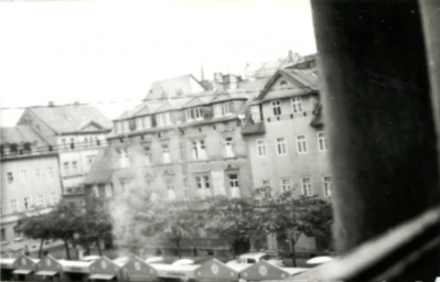 Stadtarchiv Weimar, 60 10-5/20, Blick auf den Rollplatz, 1975