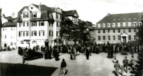 Stadtarchiv Weimar, 60 10-5/20, Blick auf den Rollplatz, um 1930