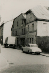 Stadtarchiv Weimar, 60 10-5/20, Blick in die Straße Am Jakobskirchhof, 1970