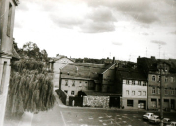 Stadtarchiv Weimar, 60 10-5/20, Blick auf den Rollplatz 11, 12 und 13, 1983