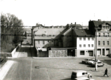 Stadtarchiv Weimar, 60 10-5/20, Blick auf den Rollplatz , 1975