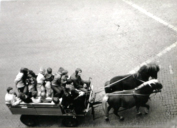 Stadtarchiv Weimar, 60 10-5/20, Ponny-Fahrten auf dem Rollplatz, 1980