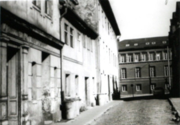 Stadtarchiv Weimar, 60 10-5/20, Blick in die Rollgasse , ohne Datum