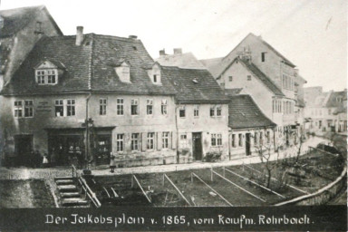 Stadtarchiv Weimar, 60 10-5/21, Der Jakobsplan v. 1865, vorn Kaufm. Rohrbach, 1865