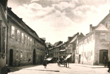 Stadtarchiv Weimar, 60 10-5/21, Blick auf den Jakobsplan/Jakobsstraße, um 1930