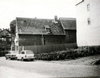 Stadtarchiv Weimar, 60 10-5/21, Ecke Jakobsplan/Jakobsstraße, 1975