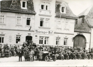 Stadtarchiv Weimar, 60 10-5/21, Hotel "Thüringer Hof" am Jakobsplan, um 1925