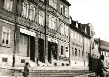 Stadtarchiv Weimar, 60 10-5/21, Blick auf den Jakobsplan Nr. 15a-16, 1930