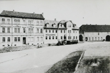 Stadtarchiv Weimar, 60 10-5/21, Blick von der Friedensstraße in den Jakobsplan, ohne Datum