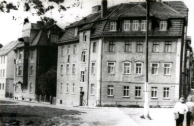 Stadtarchiv Weimar, 60 10-5/22, Blick in die Asbachstraße, ohne Datum