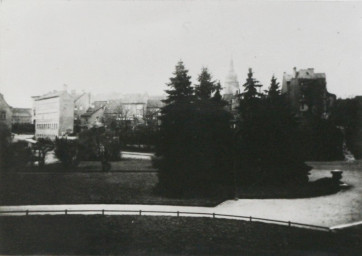 Stadtarchiv Weimar, 60 10-5/22, "Am Goldbrunnen", links Blick zum "Jakobsplan", ohne Datum