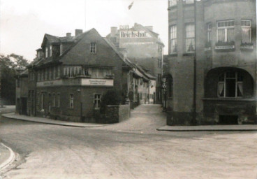 Stadtarchiv Weimar, 60 10-5/22, Blick in die Kleine Töpfergasse, um 1930