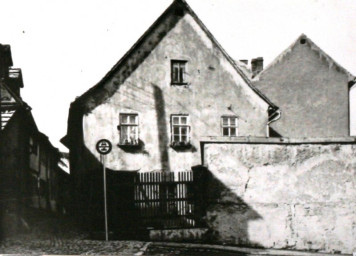 Stadtarchiv Weimar, 60 10-5/22, Blick in die Große Töpfergasse, vor 1937