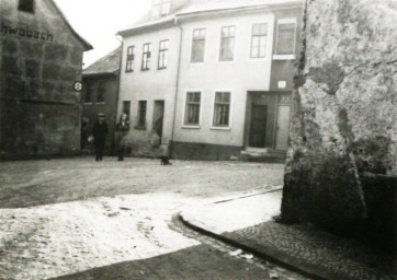 Stadtarchiv Weimar, 60 10-5/22, Blick zur Großen Töpfergasse, um 1935