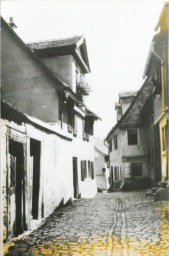 Stadtarchiv Weimar, 60 10-5/22, Blick in die Große Töpfergasse, um 1935