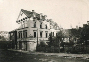 Stadtarchiv Weimar, 60 10-5/22, Blick in die Straße »Unterm Thüringer Hof«, 1936